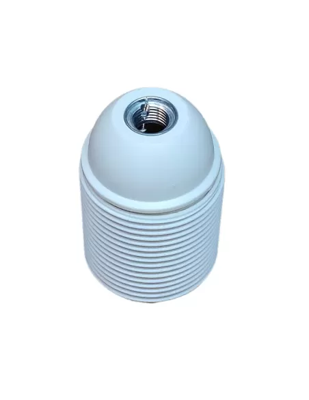 Portalámparas roscado Vimar E27 Blanco 02107.B Portalámparas